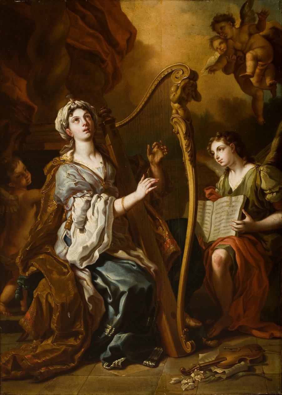 Utca. Cecilia alkotó: Francesco Solimena