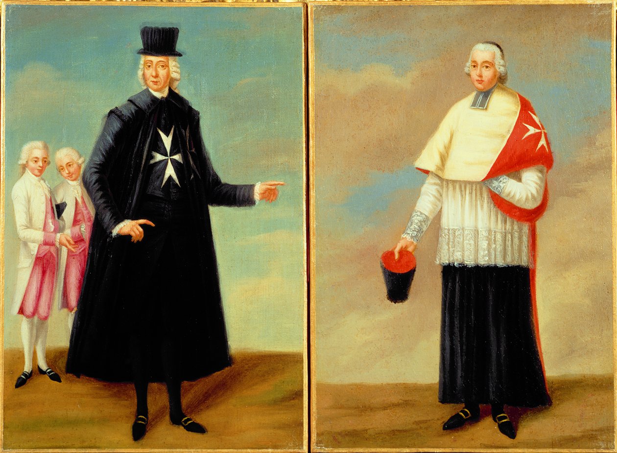 Máltai lovagok alkotó: Francesco Zimelli