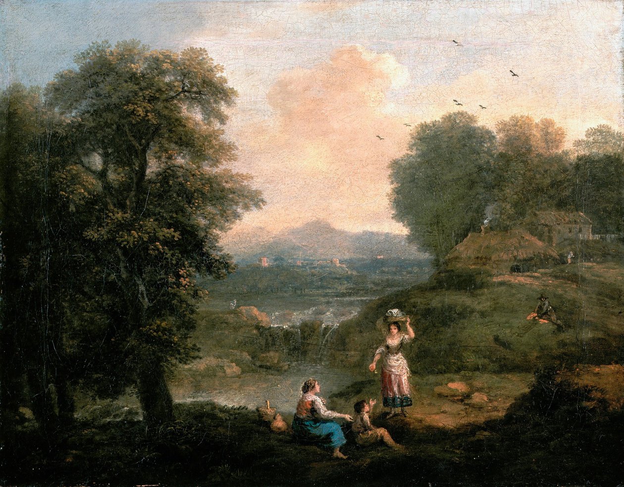 Tájkép alkotó: Francesco Zuccarelli
