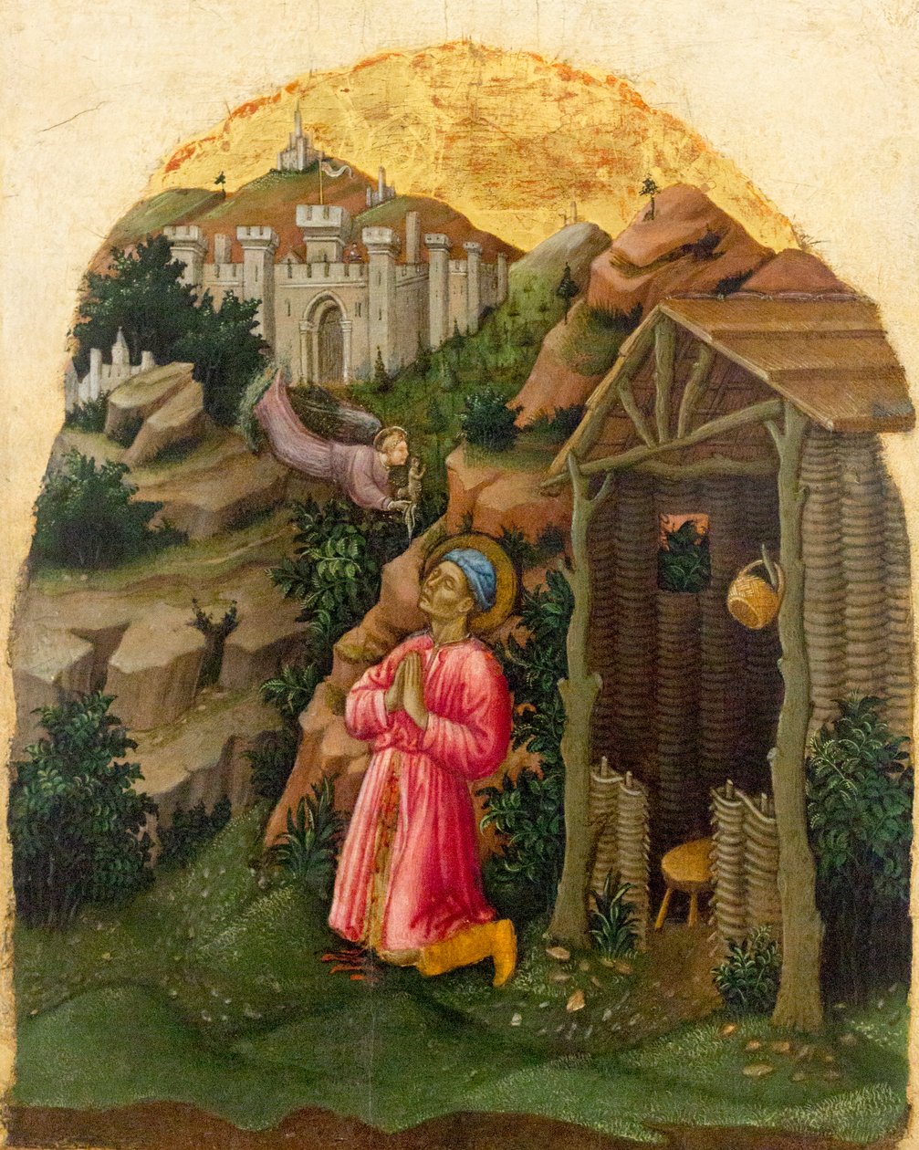 San Mamante halála alkotó: Francesco de Franceschi