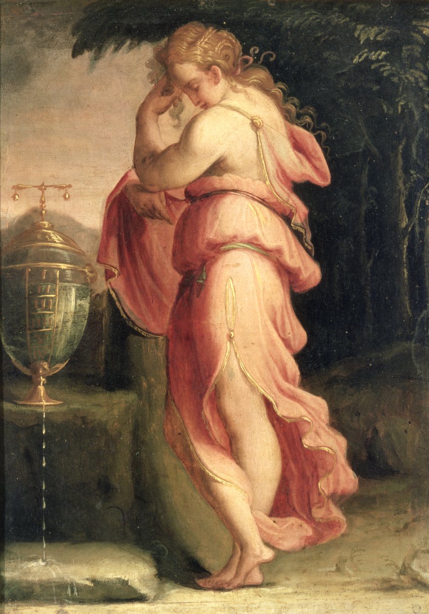 Artemisia szomorkodik Mausolus miatt alkotó: Francesco de Rossi Salviati Cecchino