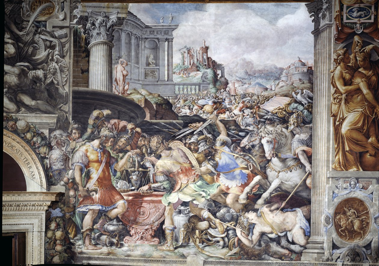 Marcus Furius Camillus (Kr. e. 447-365) megtiltotta az arany mérését, a Sala dell