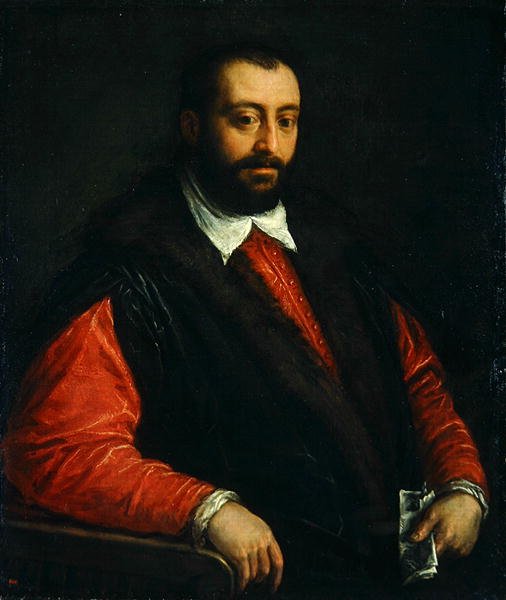 Férfi portré (olaj, vászon) alkotó: Francesco Bassano