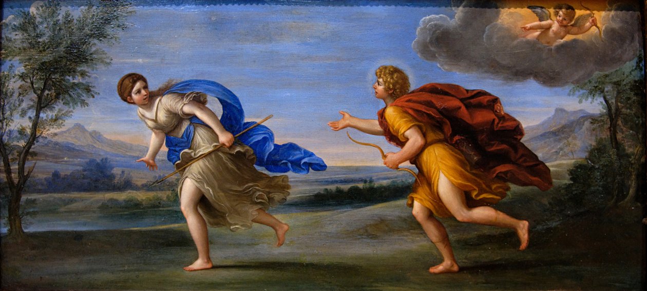 Apollo és Daphne, c. 1615-1620 alkotó: Francesco Albani