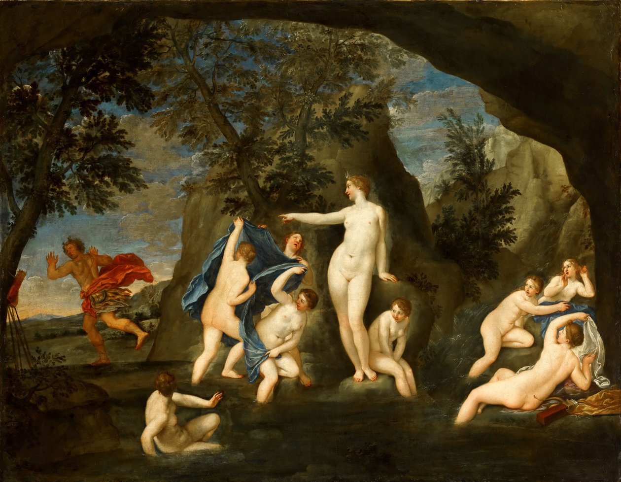 Diana és Actaeon, c. 1640. alkotó: Francesco Albani