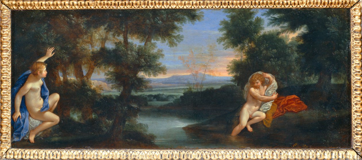 Salmacis et Hermaphrodite - Salmacis és Hermaphroditus ... alkotó: Francesco Albani