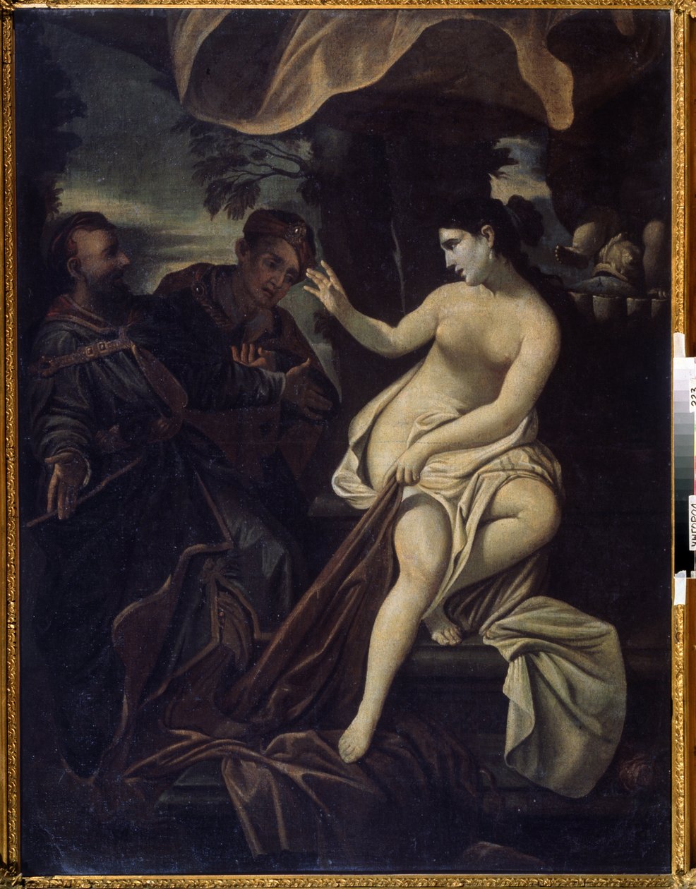 ""Susanna and the Elders"" (Susanna and the Elders) Francesco Albani dit l