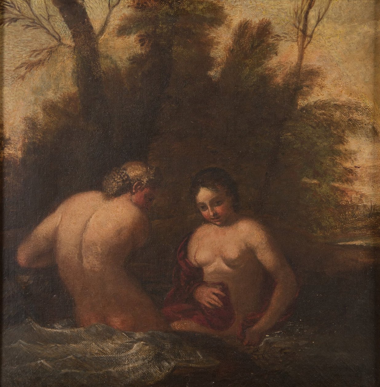 Zwei badende Nymphen alkotó: Francesco Albani