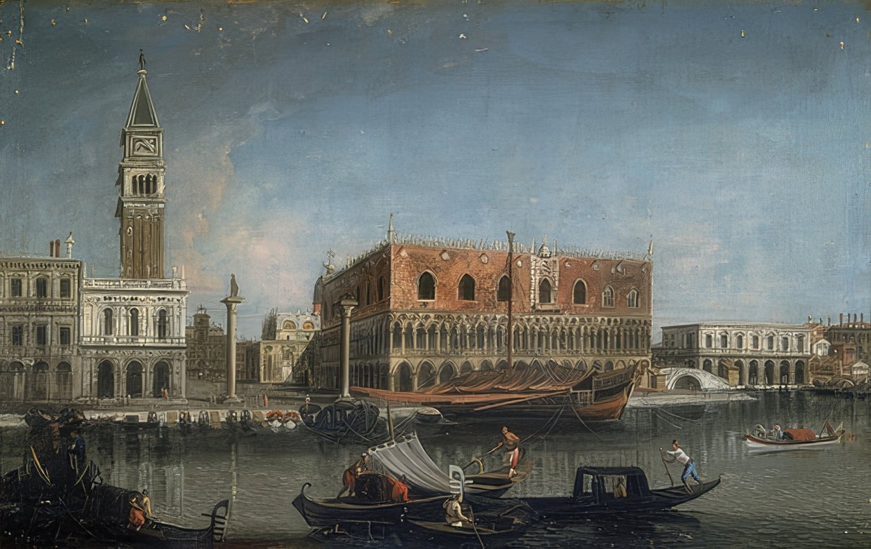 Hercegi palota. Kb. 1735-1740 alkotó: Francesco Albotto
