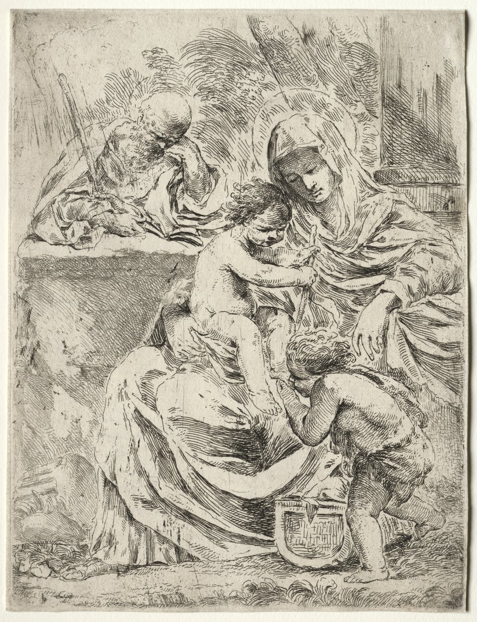 A Szent Család alkotó: Francesco Amato