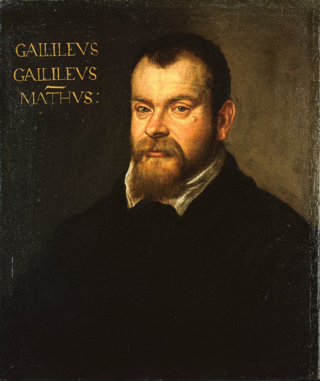 Galileo Galilei (1564-1642), 1602-07 körül (olaj, vászon) alkotó: Francesco Apollodoro