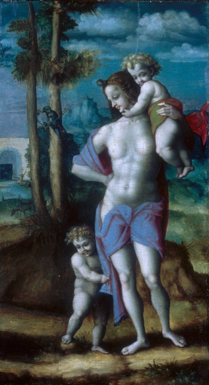 Éva Káinnal és Ábellel alkotó: Francesco Bacchiacca