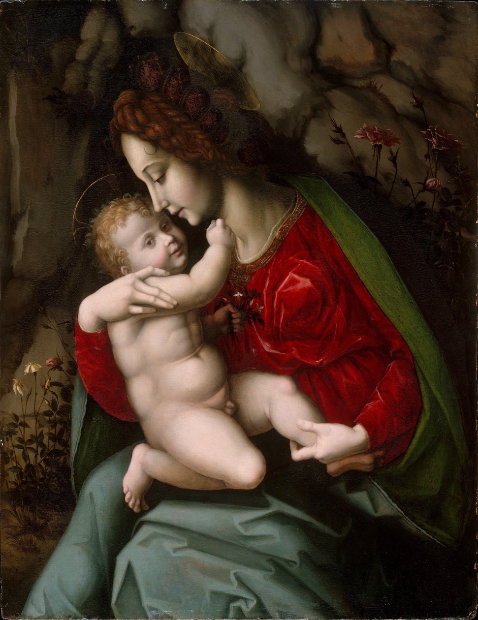 Madonna és gyermeke alkotó: Francesco Bacchiacca