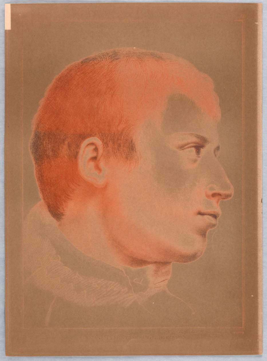 Egy fiatalember feje alkotó: Francesco Bartolozzi