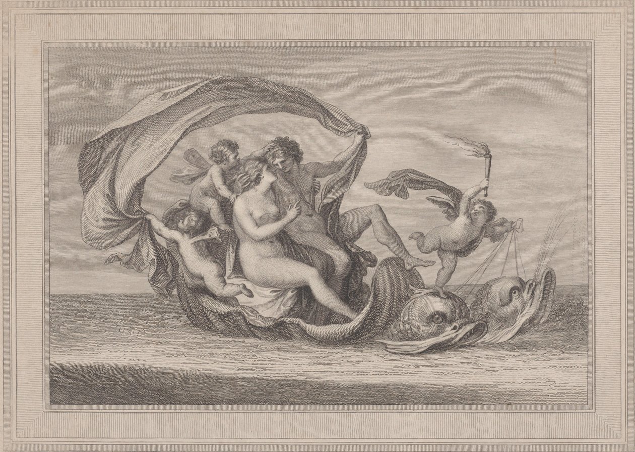 Acis és Galatea, 1787. alkotó: Francesco Bartolozzi