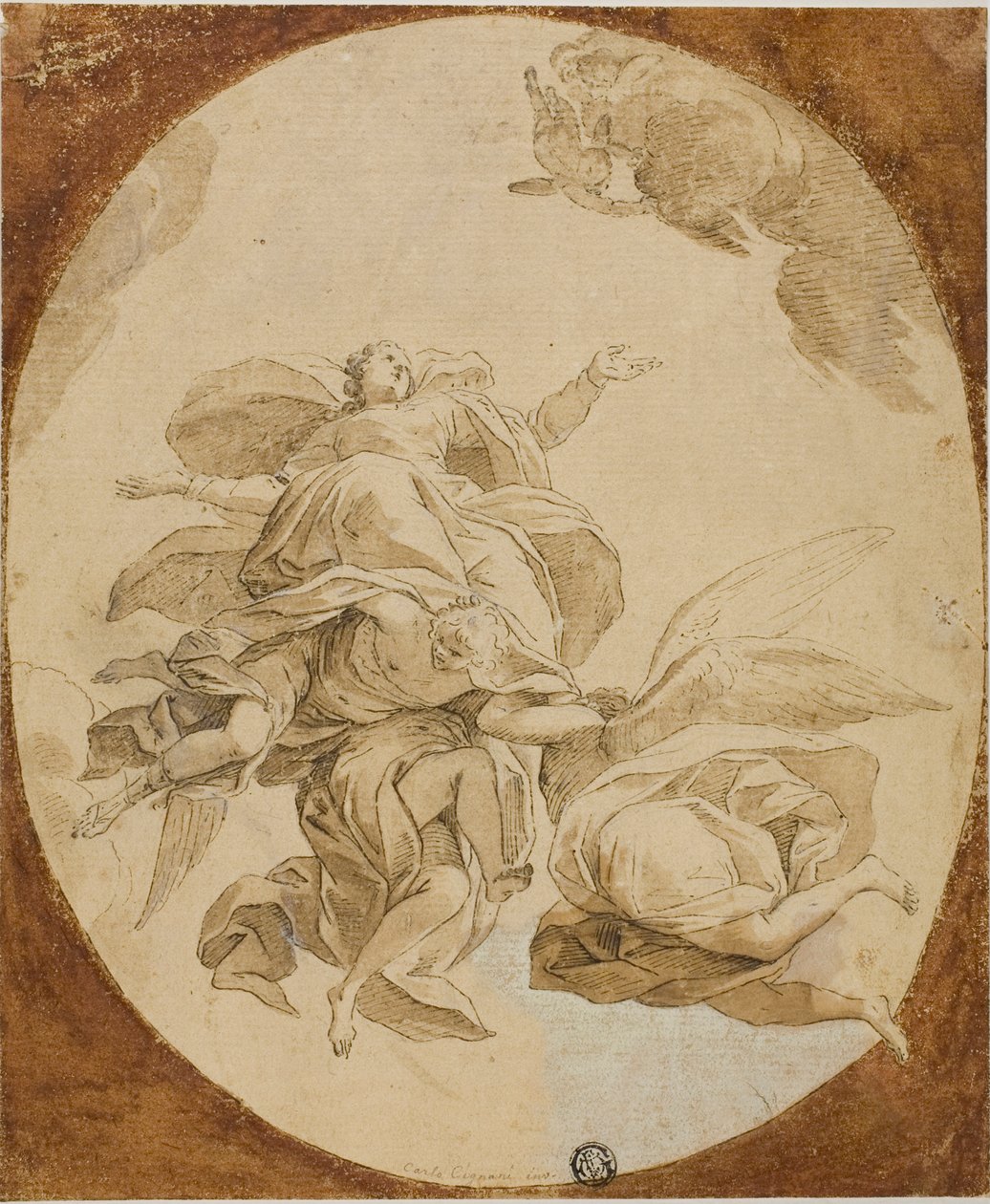 Szűz Mária mennybevétele alkotó: Francesco Bartolozzi
