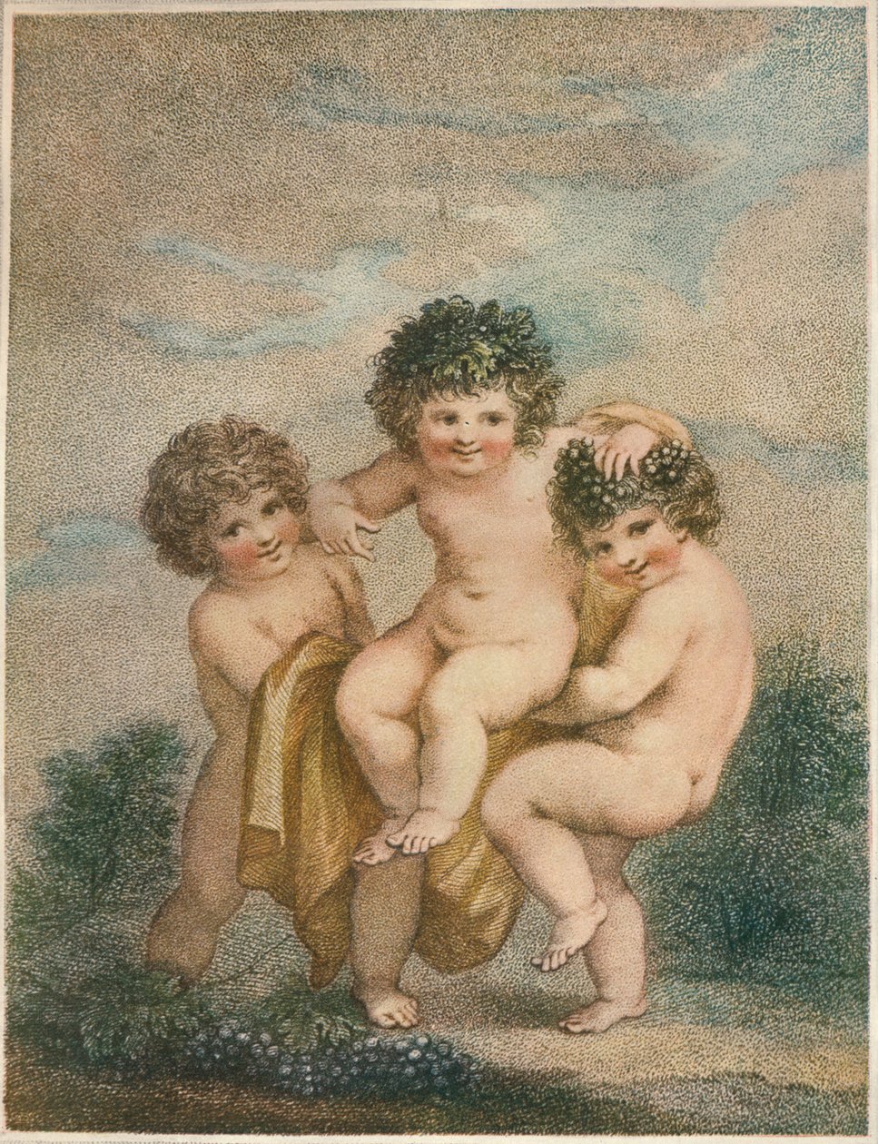 The Bacchanels, 1903 alkotó: Francesco Bartolozzi