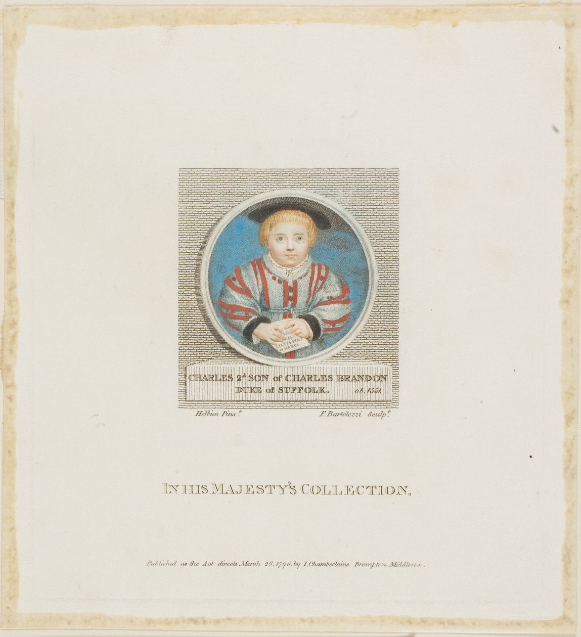Charles Brandon alkotó: Francesco Bartolozzi