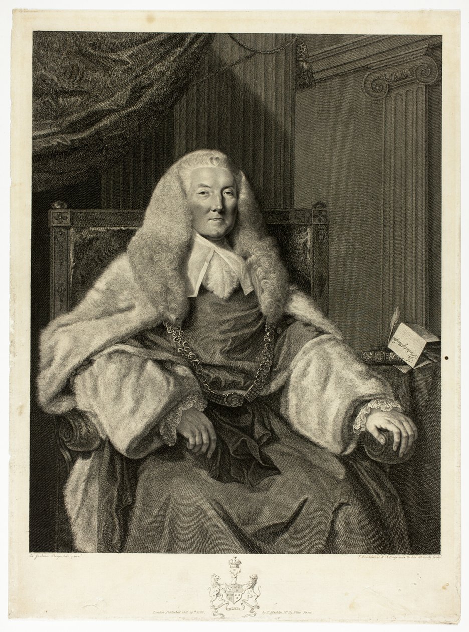 Earl Mansfield alkotó: Francesco Bartolozzi