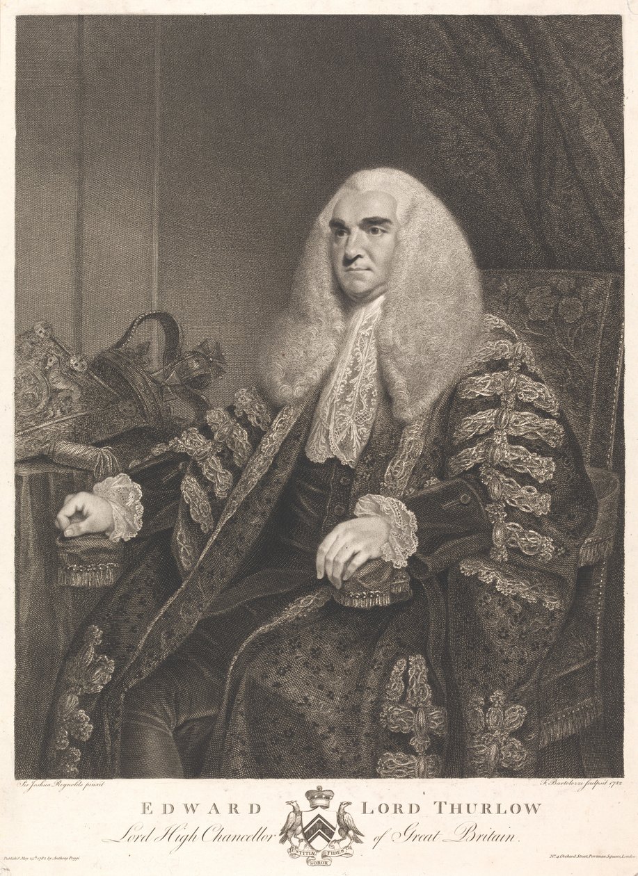 Edward Lord Thurlow alkotó: Francesco Bartolozzi