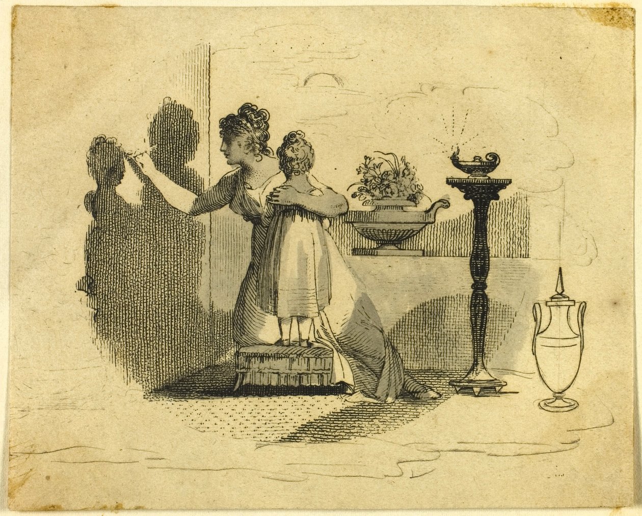 A tervezés első ötlete alkotó: Francesco Bartolozzi