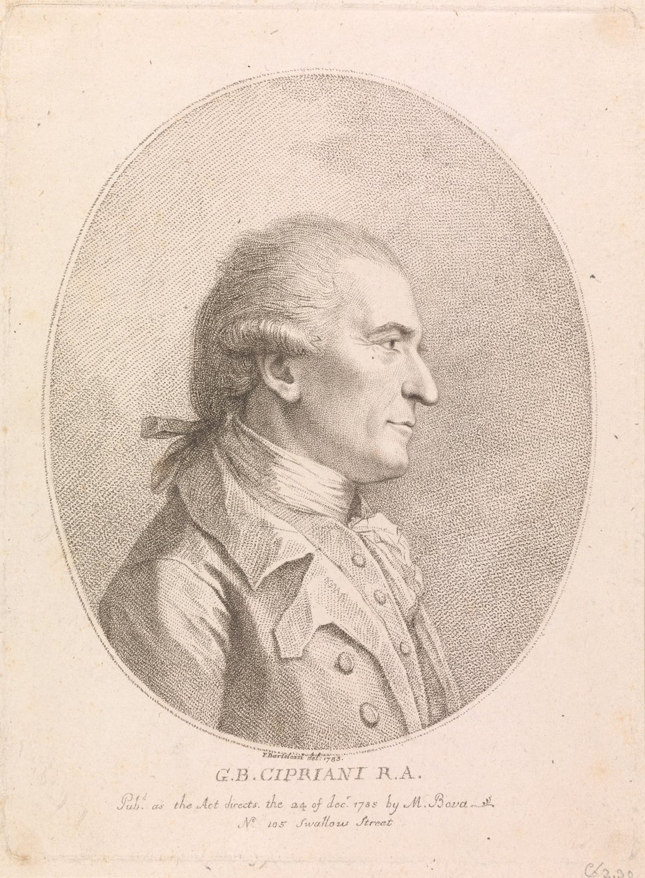 G. B. Cipriani, RA alkotó: Francesco Bartolozzi