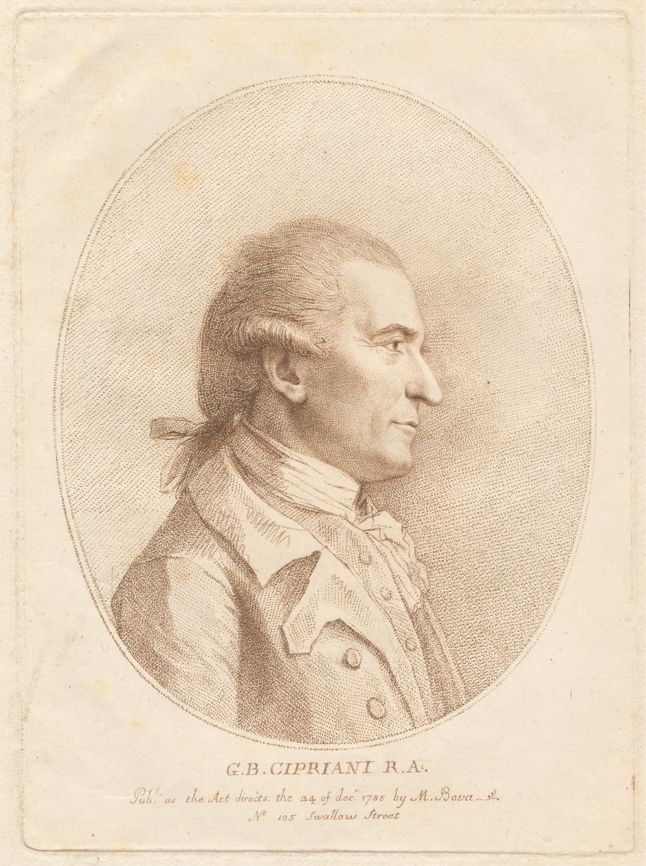 G. B. Cipriani, R.A. alkotó: Francesco Bartolozzi