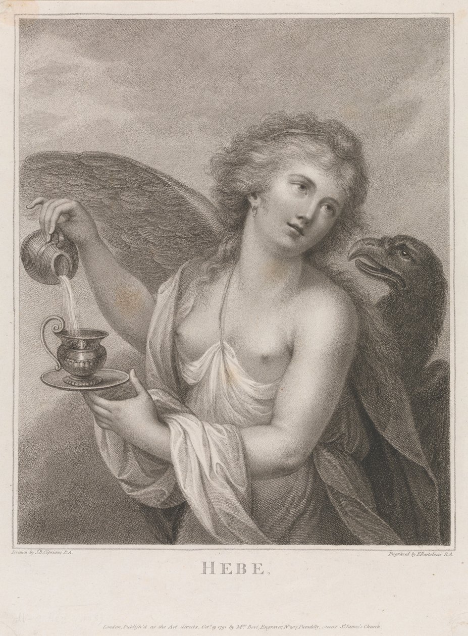 Hébé alkotó: Francesco Bartolozzi