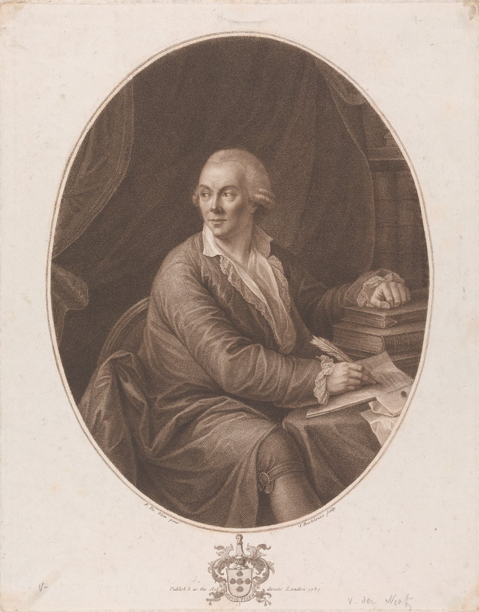 Hendrik Karel Nicolaas Van Der Noot alkotó: Francesco Bartolozzi