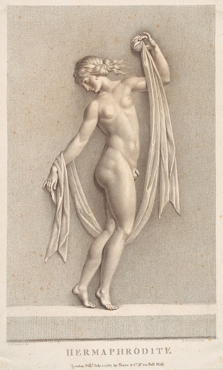 Hermafrodita alkotó: Francesco Bartolozzi