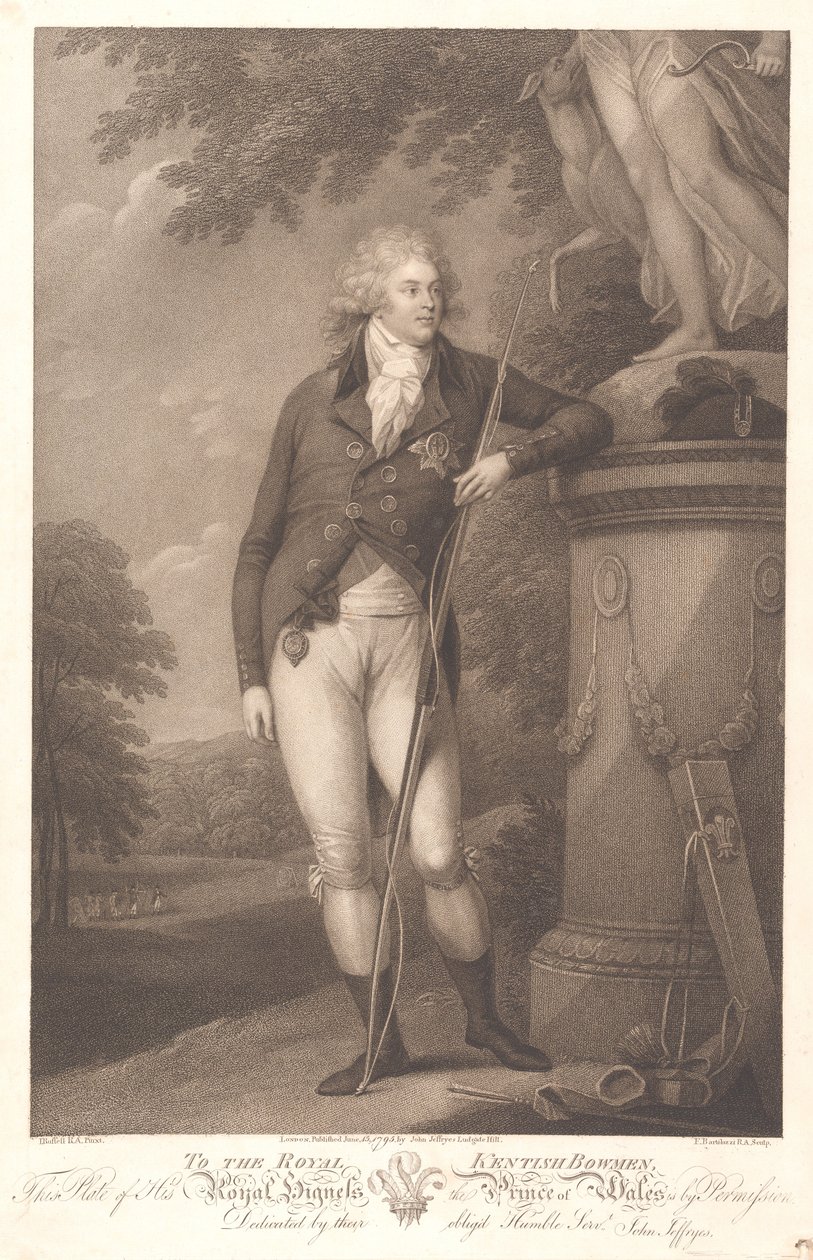 Ő Királyi Fensége, Wales hercege alkotó: Francesco Bartolozzi