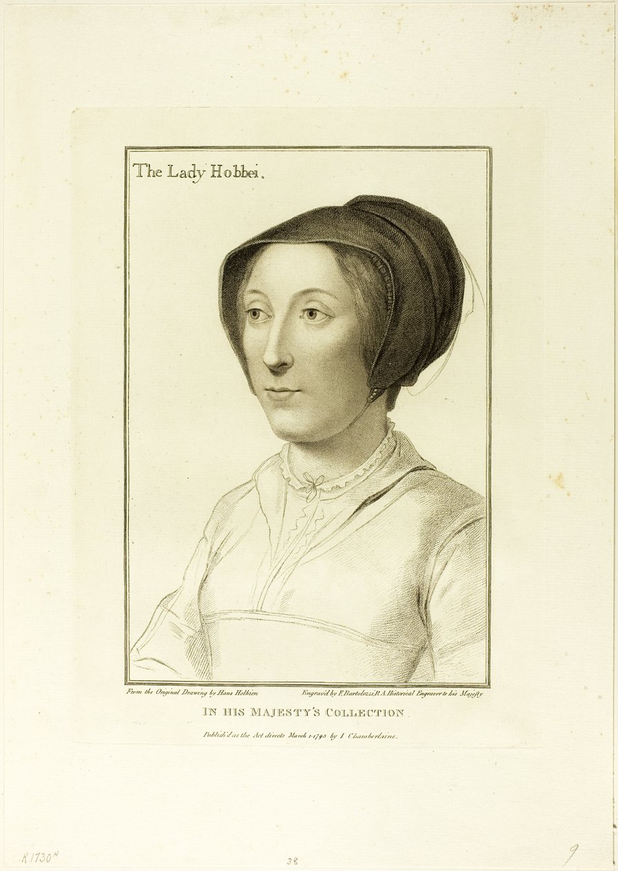 Lady Hobby alkotó: Francesco Bartolozzi
