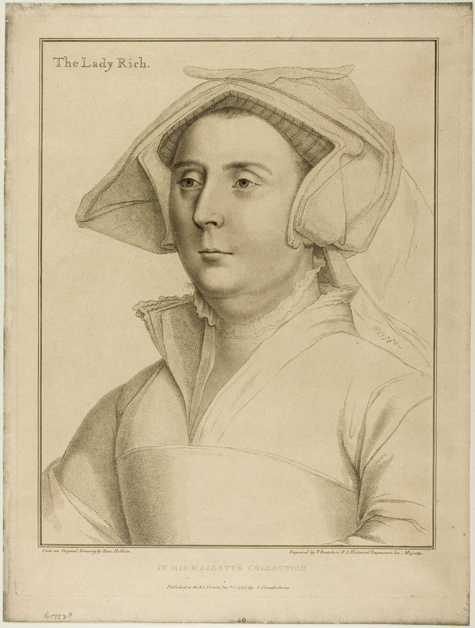 Lady Rich alkotó: Francesco Bartolozzi