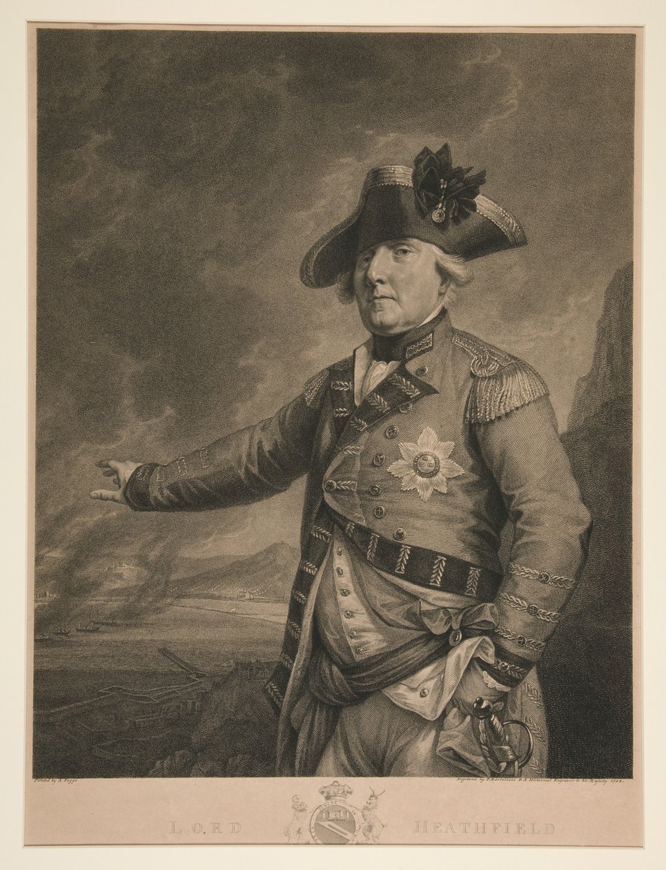 Lord Heathfield alkotó: Francesco Bartolozzi