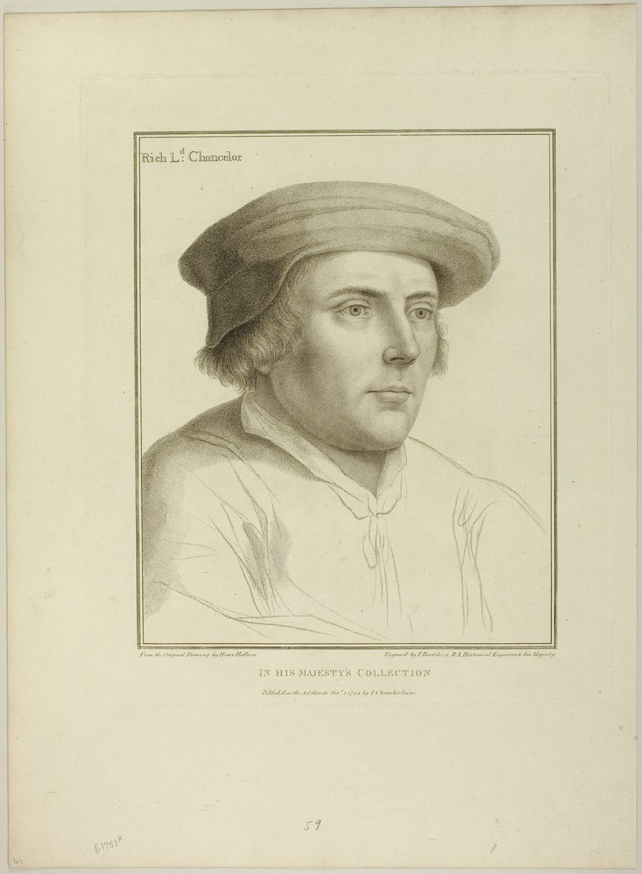 Lord Rich alkotó: Francesco Bartolozzi