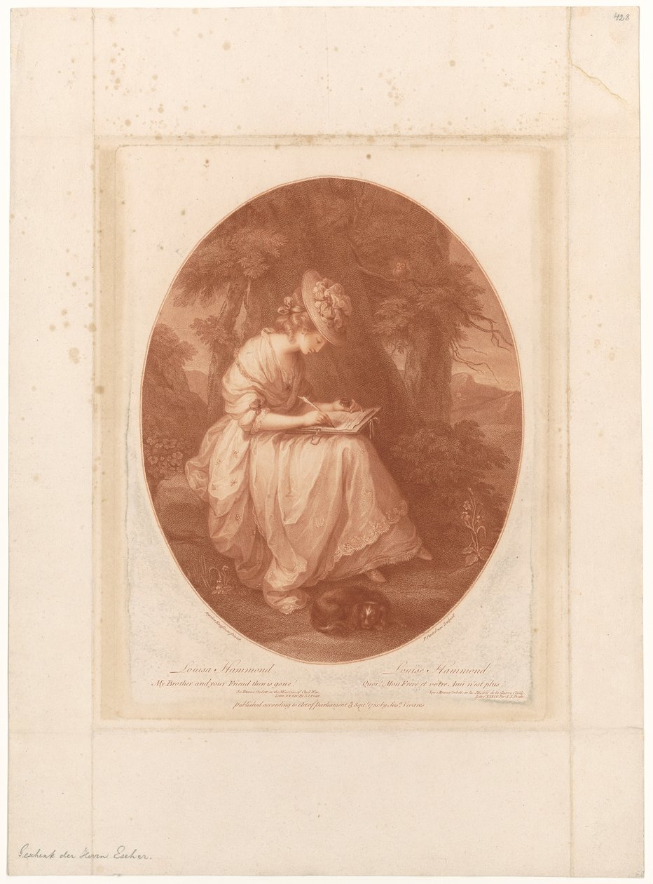 Louisa Hammond alkotó: Francesco Bartolozzi