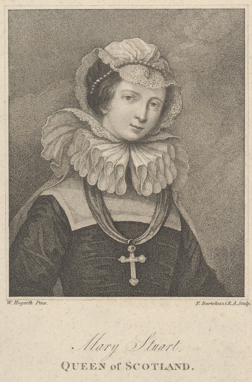 Mária, skótok királynője, 1803. január 12., 1803. január 12. alkotó: Francesco Bartolozzi