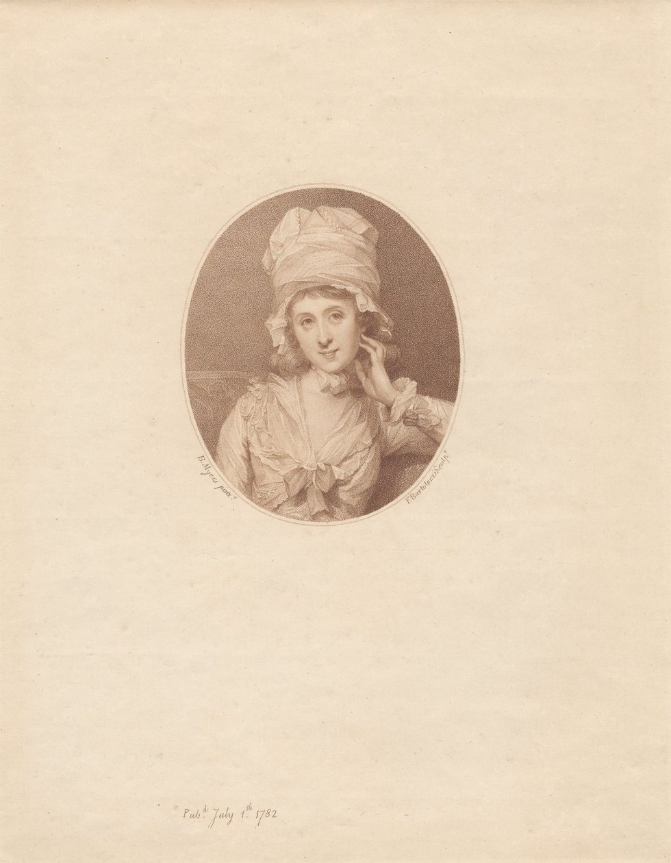 Chambers asszony alkotó: Francesco Bartolozzi