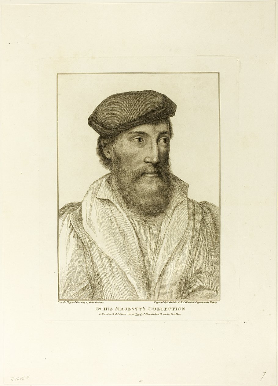 Egy férfi portréja alkotó: Francesco Bartolozzi