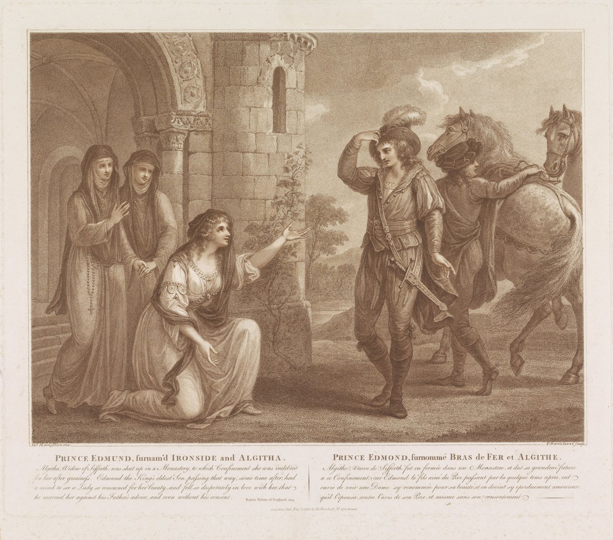 Prins Edmund en Algitha Edmund herceg, furnam