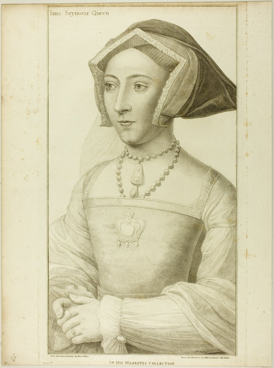 Jane Seymour királynő alkotó: Francesco Bartolozzi