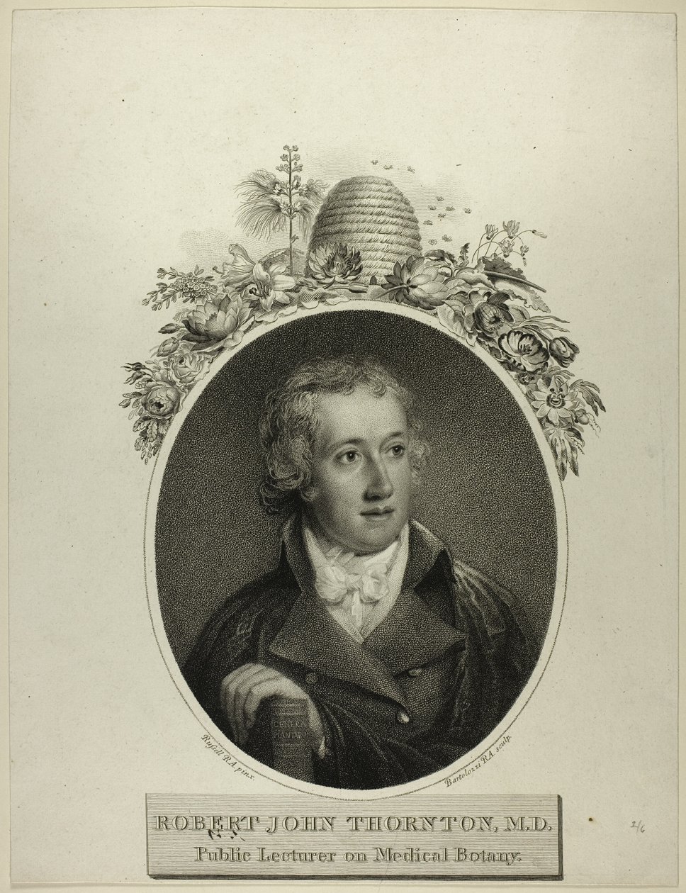 R. J. Thornton alkotó: Francesco Bartolozzi