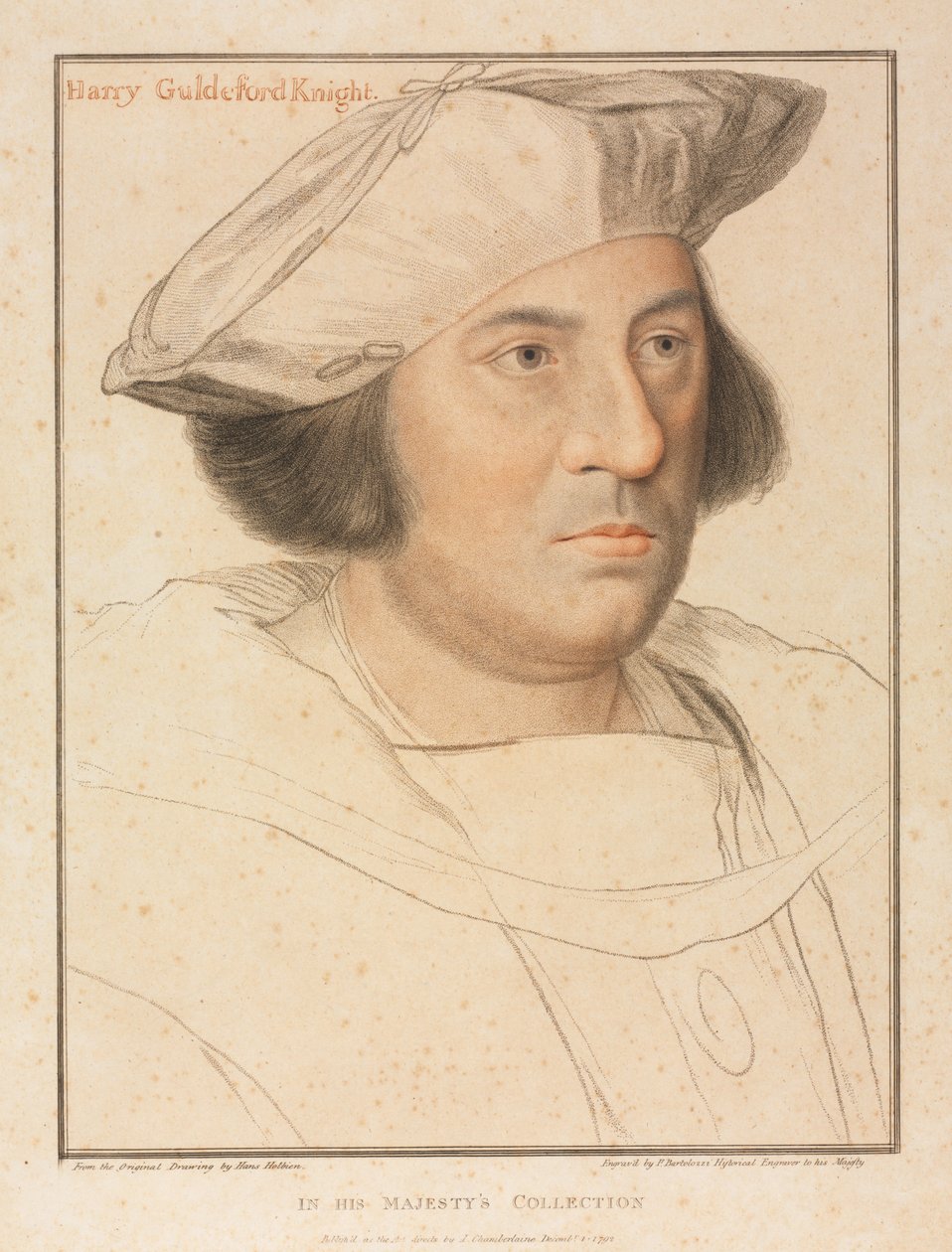 Sir Henhy Guldeford alkotó: Francesco Bartolozzi