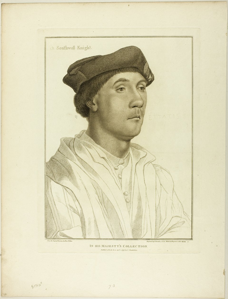 Sir Richard Southwell alkotó: Francesco Bartolozzi