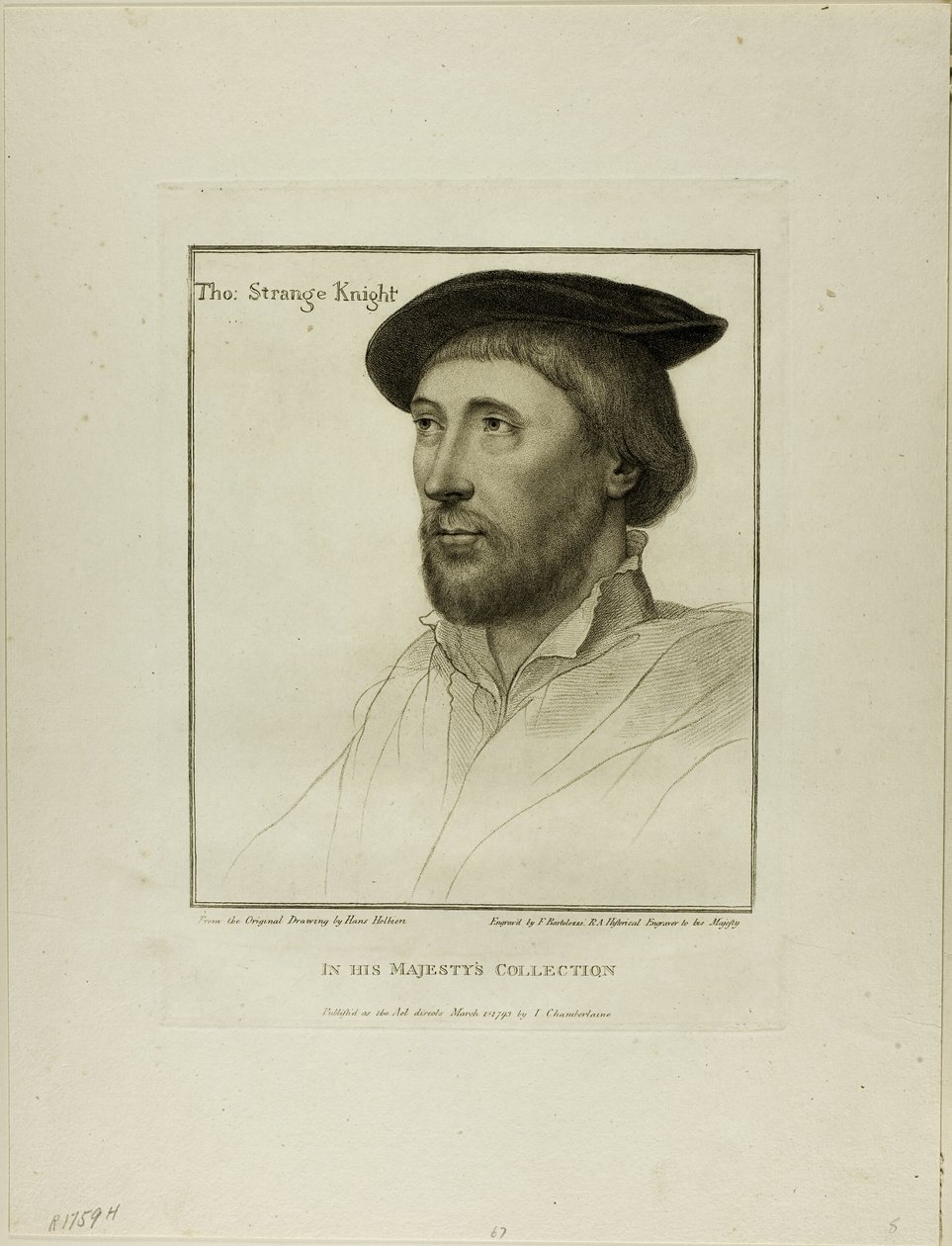 Sir Thomas Strange alkotó: Francesco Bartolozzi