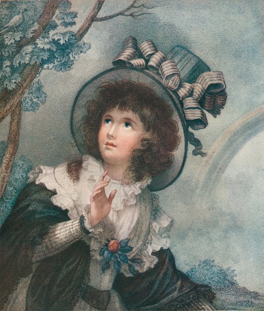 Tavasz, 1747-1815, 1919 alkotó: Francesco Bartolozzi