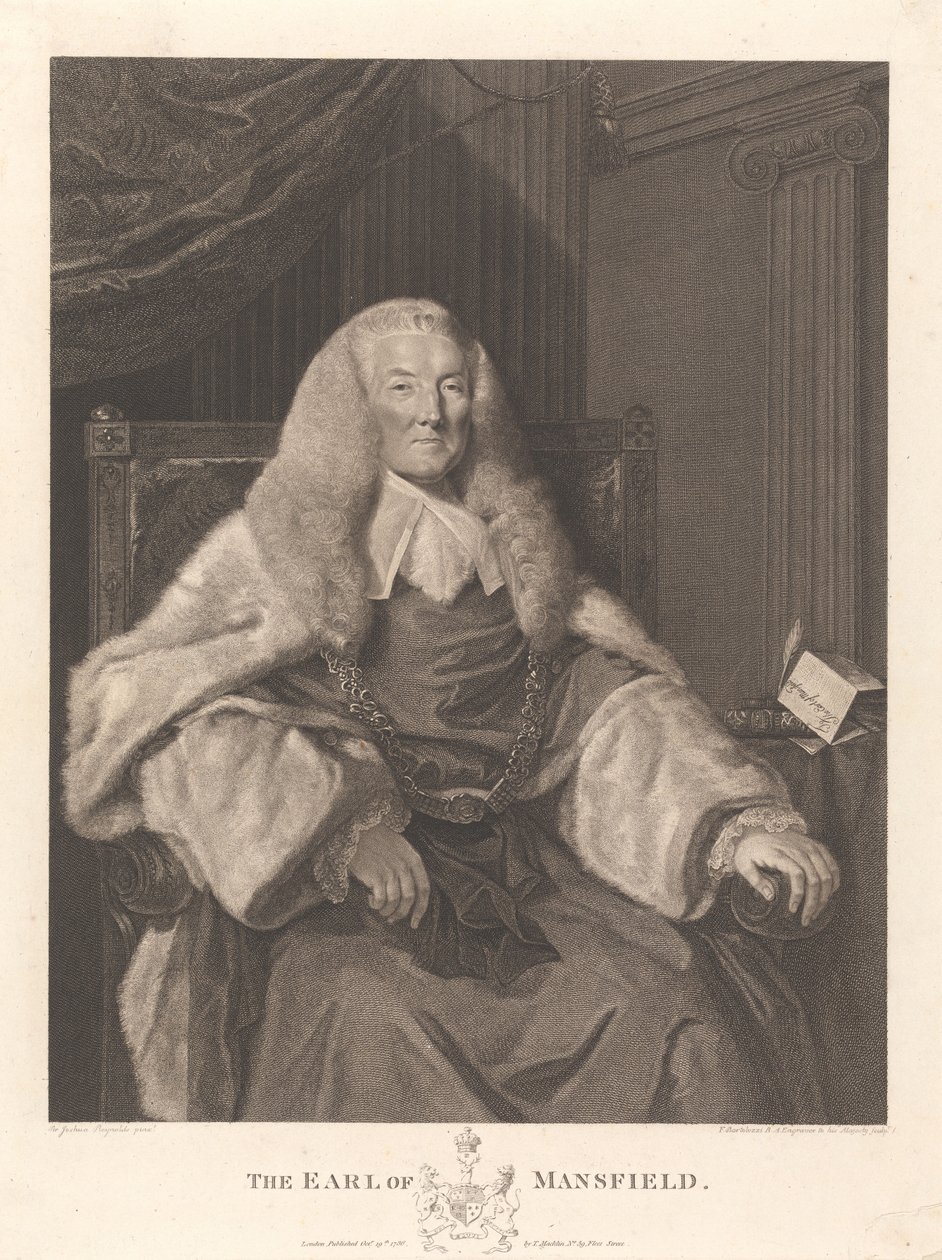 Mansfield grófja alkotó: Francesco Bartolozzi