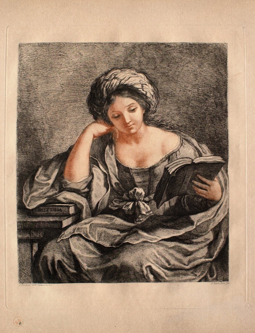 A líbiai szibilla alkotó: Francesco Bartolozzi