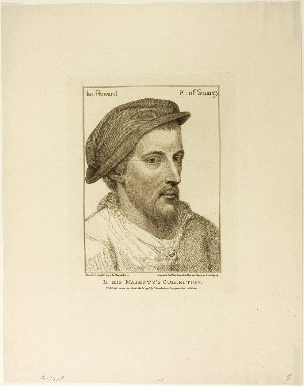 Thomas Howard, Surrey grófja alkotó: Francesco Bartolozzi