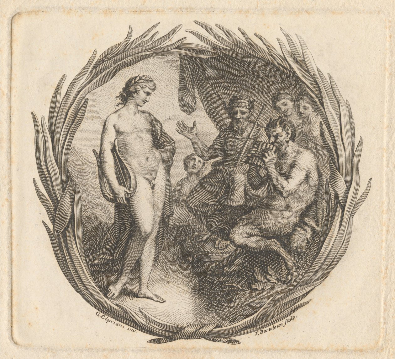 Belépőjegy Giardini úr javára alkotó: Francesco Bartolozzi